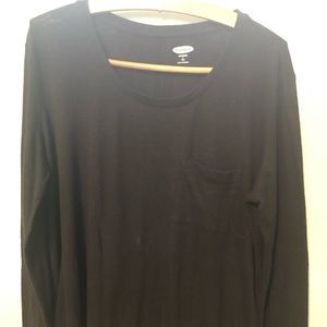 Old Navy Linen-blend Boyfriend Tee